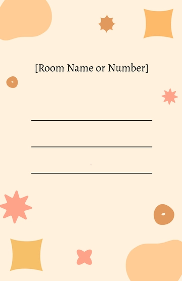 Free Abstract Classroom Welcome Blank Poster Template to Edit Online