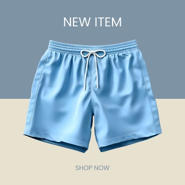 Free Shorts Alibaba Photo Template to Edit Online
