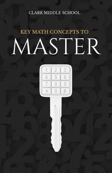 Free Middle School Math Poster Template to Edit Online