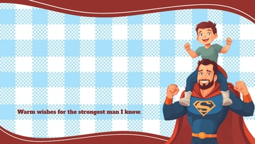 Free Father's Day Background Pattern Template to Edit Online