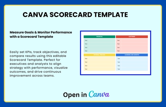 Free Scorecard Template