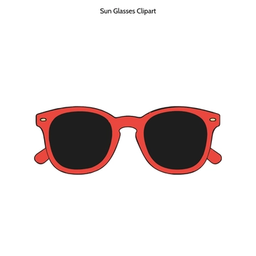 Free Sun Glasses Clipart to Edit Online