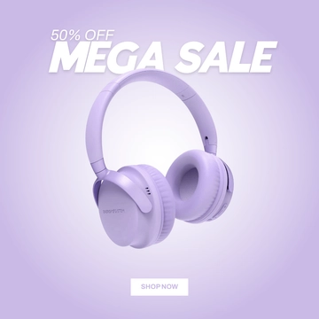Free Modern Headphones Alibaba Photo Template to Edit Online