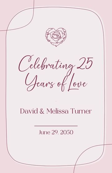 Free Wedding Anniversary Colorful Poster Template to Edit Online