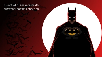 Free Batman Dark Knight Template to Edit Online