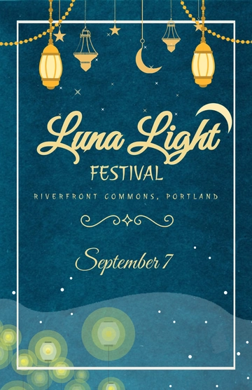 Festival Poster Template to Download