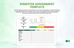 Semester Assignment Template