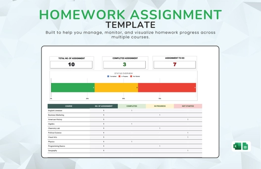 Homework Assignment Template