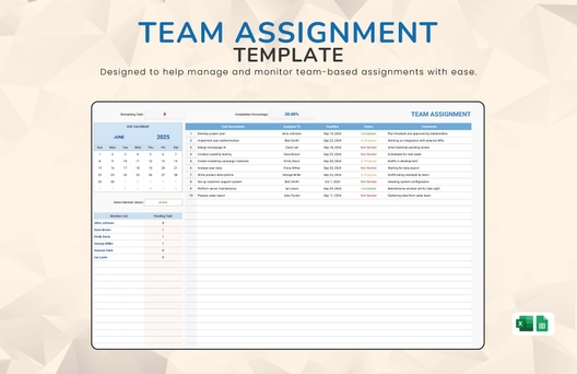 Team Assignment Template
