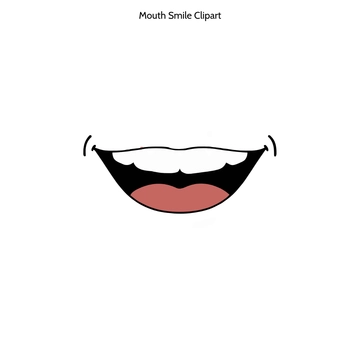 Free Mouth Smile Clipart to Edit Online