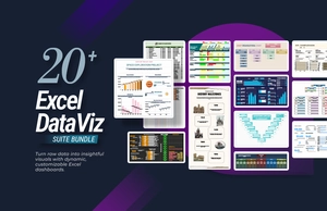 20+ Excel DataViz Suite Template Bundle