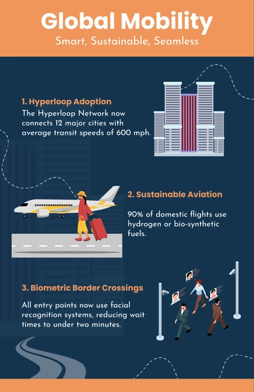 Free Travel Infographic Poster Template to Edit Online
