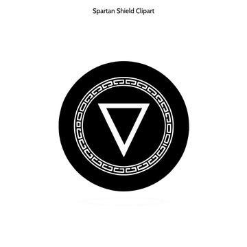 Free Spartan Shield Clipart to Edit Online