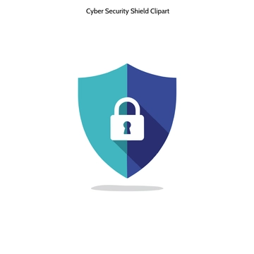 Free Cyber Security Shield Clipart to Edit Online