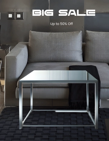 Free Metal Interior Photo Template to Edit Online