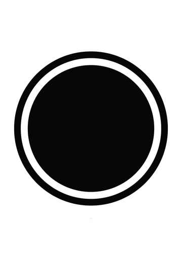 Free Black Circle Stencil Template to Edit Online
