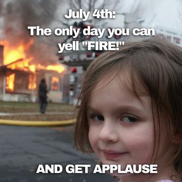 Free Funny 4th of July Meme Template to Edit Online