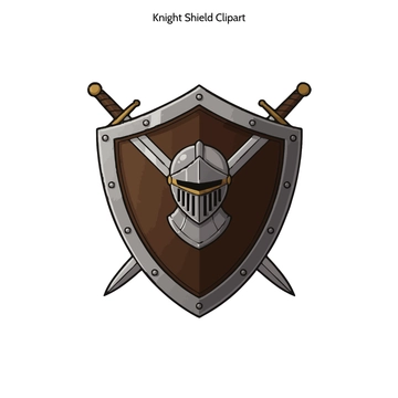 Free Knight Shield Clipart to Edit Online