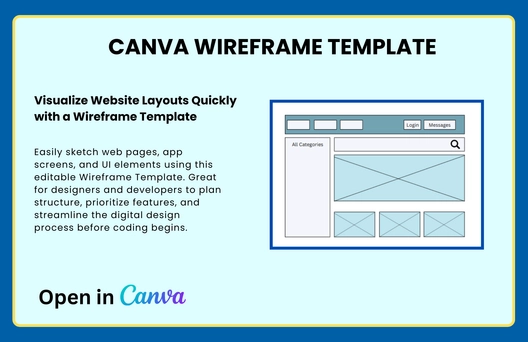 Free Wireframe Template