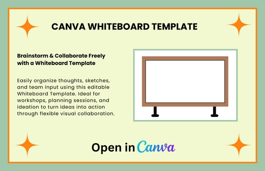 Free Whiteboard Template