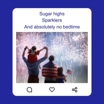 Free 4th of July Kids Meme Template to Edit Online