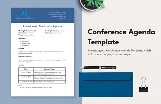 Conference Agenda Template