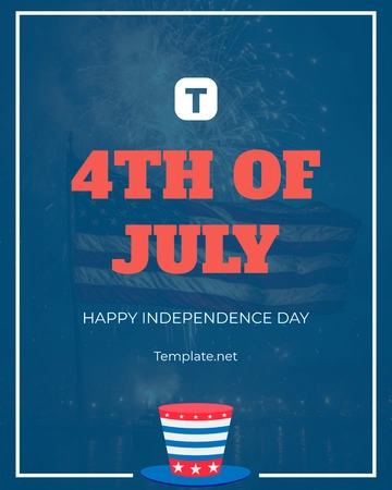 Free 4th of July Template to Edit Online