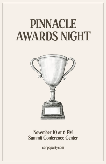 Free Corporate Celebration Poster Template to Edit Online