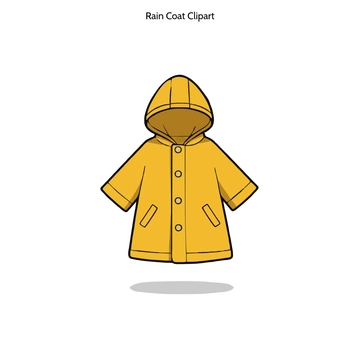 Free Rain Coat Clipart to Edit Online