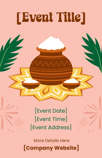 Free Blank Culture Celebration Poster Template to Edit Online