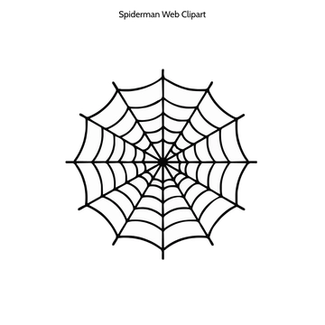 Free Spiderman Web Clipart to Edit Online