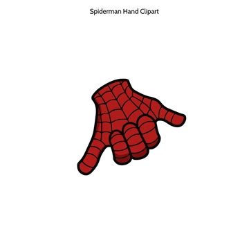 Free Spiderman Hand Clipart to Edit Online