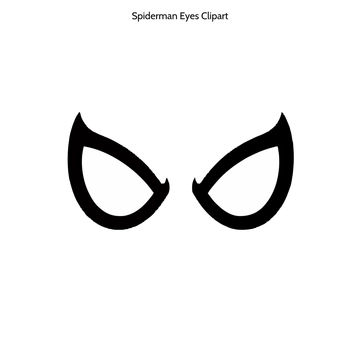 Free Spiderman Eyes Clipart to Edit Online