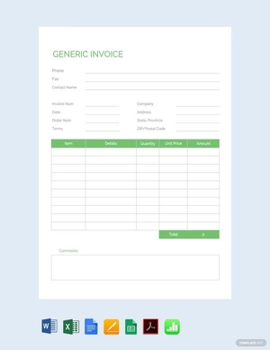 Generic Invoice