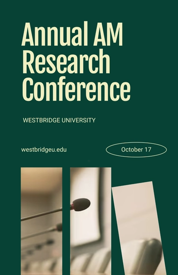 Free Simple Academic Conference Poster Template to Edit Online