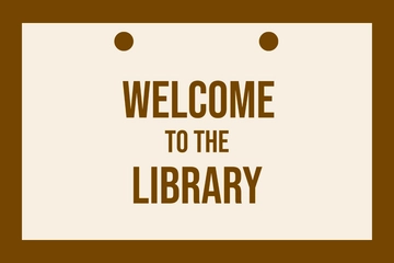 Free Library School Label Template to Edit Online