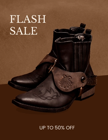 Free Vintage Shoe Photo Template to Edit Online