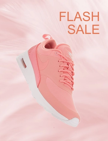 Free Pink Shoe Photo Template to Edit Online