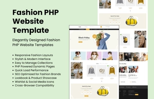 Free Fashion PHP Website Template Free Fashion PHP Website Template