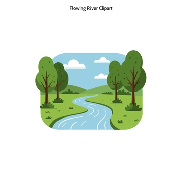 Free Flowing River Clipart to Edit Online Free Flowing River Clipart to Edit Online