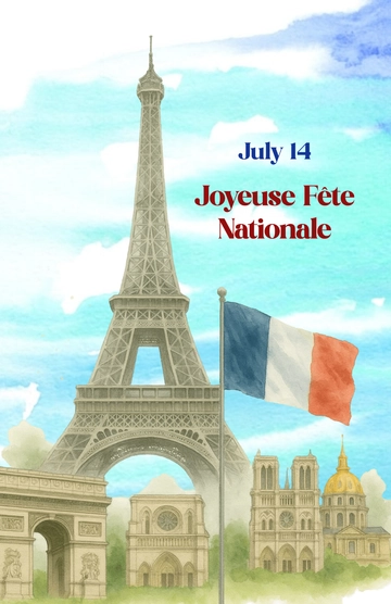 Free Minimalist Background Bastille Day Poster Template to Edit Online Free Minimalist Background Bastille Day Poster Template to Edit Online