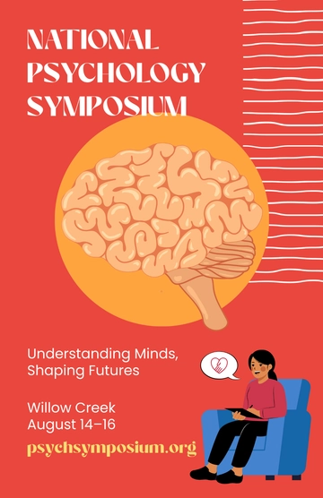 Free Psychology Conference Poster Template to Edit Online