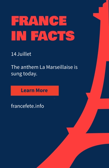Free Bastille Day Infographic Poster Template to Edit Online Free Bastille Day Infographic Poster Template to Edit Online