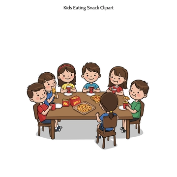 Free Kids Eating Snack Clipart to Edit Online Free Kids Eating Snack Clipart to Edit Online
