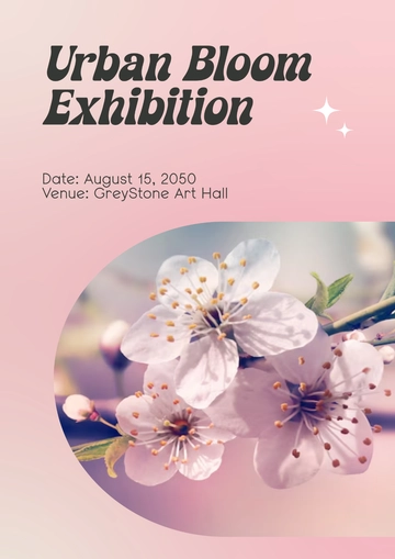 Free Aesthetic A3 Poster Layout Template to Edit Online