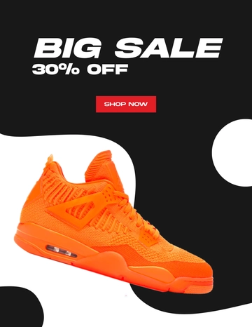 Free Sneaker Shoe Photo Template to Edit Online