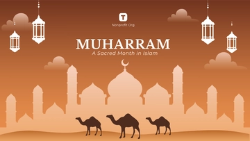 Free Muharram Presentation Template to Edit Online