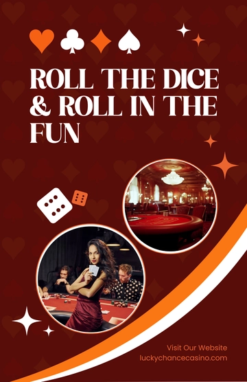 Free Casino Images Poster Template to Edit Online