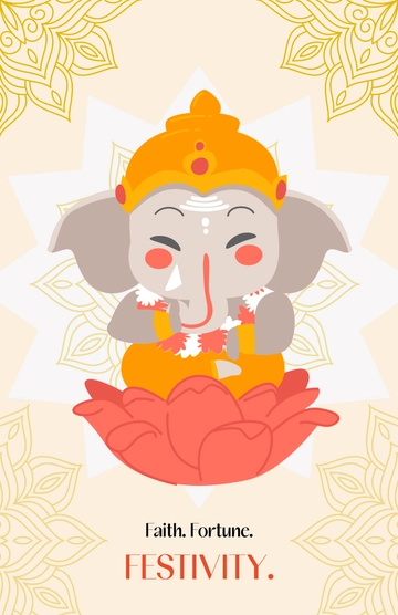 Free Ganesh Chaturthi Logo Poster Template to Edit Online Free Ganesh Chaturthi Logo Poster Template to Edit Online