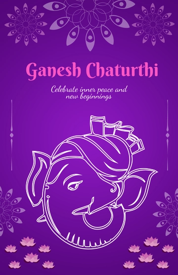 Free Mandala Ganesh Chaturthi Poster Template to Edit Online Free Mandala Ganesh Chaturthi Poster Template to Edit Online